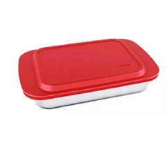 Lasanheira Marinex Retângular 3,7L c/ Tampa - Nadir