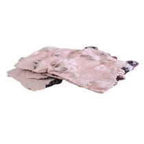 Lascas de chocolate branco ao leite de coco vegano com cranberry e hibisco sem açúcar 300g