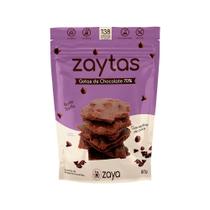 Lascas Zaytas Brownie e Gotas de Chocolate Zaya 80g Lascas Zaytas Brownie e Gotas de Chocolate Zaya 80g