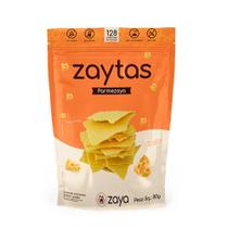 Lascas Zaytas Sabor Queijo Parmezaya Zaya 80g Lascas Zaytas Sabor Queijo Parmezaya Zaya 80g