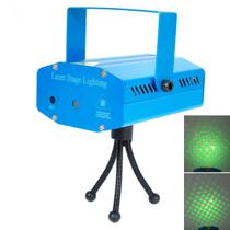Laser De Balada Led Mini Giratória Efeito Holográfico
