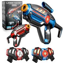 Laser Tag Set ArmoGear 2 Blasters 2 Vests 4 modos de jogo