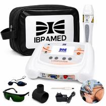 Laserpulse Ibramed Portátil LED RGB para Fotobiomodulação com Bolsa Transparente