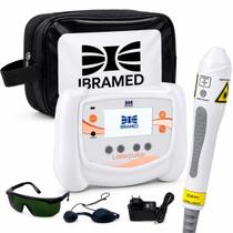 Laserpulse Portátil Ibramed com Probe P5 904nm Bolsa para Transporte Transparente Estética e Reabilitação