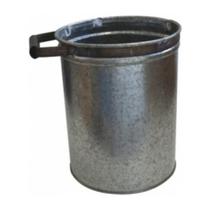 Lata Concreto 18L Galvanizado Chapa 26 - MG CHAPAS