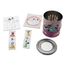 Lata de Atividades Princesas 6Pçs 058145 - TOYNG