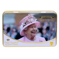 Lata de Chá New English Teas Rainha Elizabeth II com 72 Saquinhos Lata de Chá New English Teas Rainha Elizabeth II com 72 Saquinhos