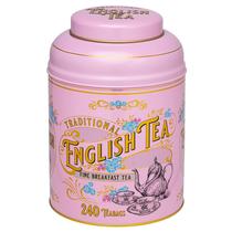 Lata de Chá New English Teas Victorian Pink com 240 Sachês