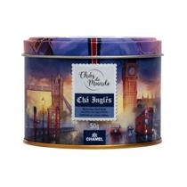 Lata de Chás do Mundo Inglês 50g Chamel Lata de Chás do Mundo Inglês 50g Chamel