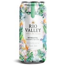 Lata de Frisante Branco Rio Valley Frisante Leve e Refrescante 269ml Pronto para Beber e Curtir Lata de Frisante Branco Rio Valley Frisante Leve e Refrescante 269ml Pronto para Beber e Curtir