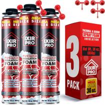 Lata de isolamento de espuma em spray ixirpro Mega Size 850g