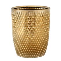 Lata de lixo BASDHE Modern Golden Ceramics 2.5L para banheiro