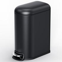 Lata de lixo CEROELDA pequena 5L/1,3 galões com tampa de aço inoxidável Lata de lixo CEROELDA pequena 5L/1,3 galões com tampa de aço inoxidável