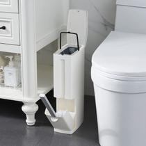 Lata de lixo COMODID 4.4 Wide RVs Slim com tampa 5L branca Lata de lixo COMODID 4.4 Wide RVs Slim com tampa 5L branca