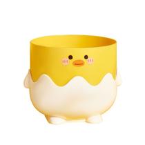 Lata de lixo Cute Mini Duck Desktop Bin Plastic 150g