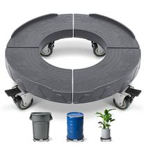 Lata de lixo Dolly Wheels Nefish 15-19 polegadas ajustável 200 kg