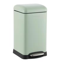 Lata de lixo e felicidade HPM1012I Betty Retro Mini 12L Pistachio