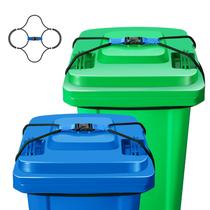 Lata de lixo Foxmox para animais, latas de 30 a 40 galões, 2 unidades Lata de lixo Foxmox para animais, latas de 30 a 40 galões, 2 unidades