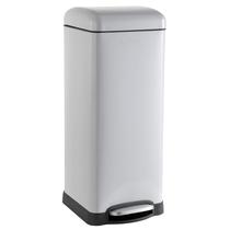 Lata de lixo HPM1007C Betty Retro 30L/8 galões cinza