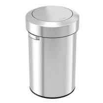 Lata de lixo iTouchless Titan Swing Open 64L em aço inoxidável Lata de lixo iTouchless Titan Swing Open 64L em aço inoxidável
