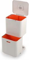 Lata de lixo Joseph Joseph Totem Max 60L Waste Separation Stone