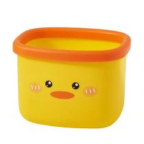 Lata de lixo Mini Cute Duck Desktop Plastic 120g 16,5 x 13,5 x 12,3 cm Lata de lixo Mini Cute Duck Desktop Plastic 120g 16,5 x 13,5 x 12,3 cm