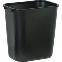 Lata de Lixo Rubbermaid Commercial - 12,3L (3,25 Galões) - Preta