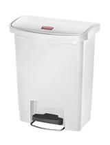 Lata de lixo Rubbermaid Commercial Streamline 30L branca Lata de lixo Rubbermaid Commercial Streamline 30L branca