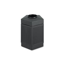 Lata de lixo Safco Cameleon Outdoor-Indoor Open Top 170L preta Lata de lixo Safco Cameleon Outdoor-Indoor Open Top 170L preta