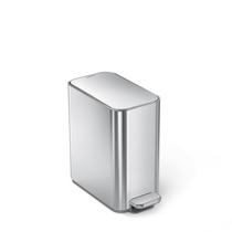 Lata de lixo simplehuman Small Bathroom 5L/1,3 galão de aço inoxidável Lata de lixo simplehuman Small Bathroom 5L/1,3 galão de aço inoxidável