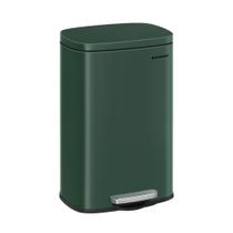 Lata de lixo SONGMICS 50L em aço inoxidável verde retrô ULTB050C01 Lata de lixo SONGMICS 50L em aço inoxidável verde retrô ULTB050C01