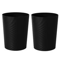 Lata de lixo UUJOLY, pacote de plástico 1,8 L/2 para banheiro, cozinha Lata de lixo UUJOLY, pacote de plástico 1,8 L/2 para banheiro, cozinha