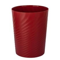 Lata de lixo UUJOLY Plastic pequena de 1,8 L/0,48 galões para banheiro vermelha Lata de lixo UUJOLY Plastic pequena de 1,8 L/0,48 galões para banheiro vermelha