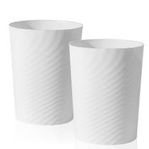 Lata de lixo UUJOLY Plastic Small 9,8 l/2 pacotes para banheiro Lata de lixo UUJOLY Plastic Small 9,8 l/2 pacotes para banheiro