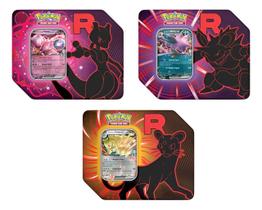 Lata de Pokémon TCG Team Rocket Tin Inglês 1 Unidade Sortido