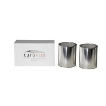 Lata de tinta AUTORIND Metal Quart Size (32 onças), pacote com 2 tampas Lata de tinta AUTORIND Metal Quart Size (32 onças), pacote com 2 tampas