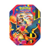 Lata Mega Tin Pokémon Mega Evolution Mega Charizard Y ex