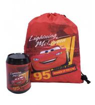 Lata + mochila saco carros - disney