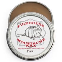 Lata Moustache Wax Firehouse DARK de 30 ml (1 onça) para barba e bigode