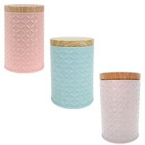 Lata Organizadora de Metal Texturizada Versatilidade 400ml - Yoss