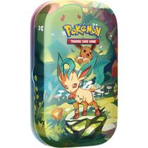 Lata Pokémon Evoluções Prismáticas - Leafeon em Inglês