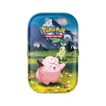 Lata Pokemon Mega Evolution Ascended Heroes Clefairy Chikorita Mini Tin EN Lata Pokemon Mega Evolution Ascended Heroes Clefairy Chikorita Mini Tin EN