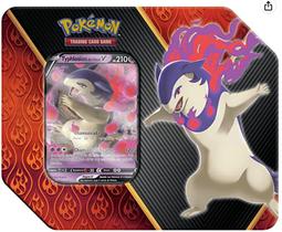 Lata Pokemon Poderes Divergentes Typhlosion De Hisuian Cor: Estampado - Copag Lata Pokemon Poderes Divergentes Typhlosion De Hisuian Cor: Estampado - Copag