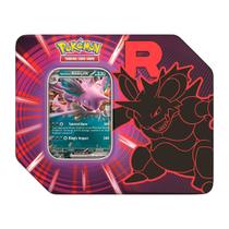 Lata Pokémon Team Rocket Tin Nidoking EX EN Lata Pokémon Team Rocket Tin Nidoking EX EN
