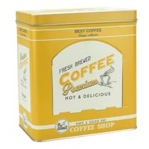 Lata Porta Cápsulas de Café Mostarda Nespresso Dolce Gusto Lata Porta Cápsulas de Café Mostarda Nespresso Dolce Gusto