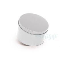 Lata Redonda para Lembrancinha Prata - 10 x 4cm - 1un - Artegift - Rizzo