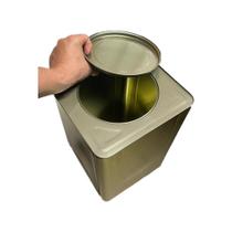 Lata Vazia 18l Artesanato Alimento Carne Banha Tintas B.Agua