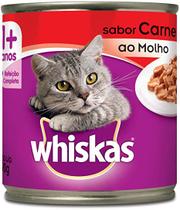 Lata whiskas carne ao molho 290gr