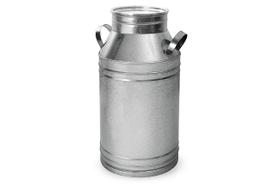 Latão de leite decorativo aço galvanizado 53 cm Latão de leite decorativo aço galvanizado 53 cm