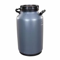 Latão De Leite Milkan Plástico Cinza 50L Latão De Leite Milkan Plástico Cinza 50L